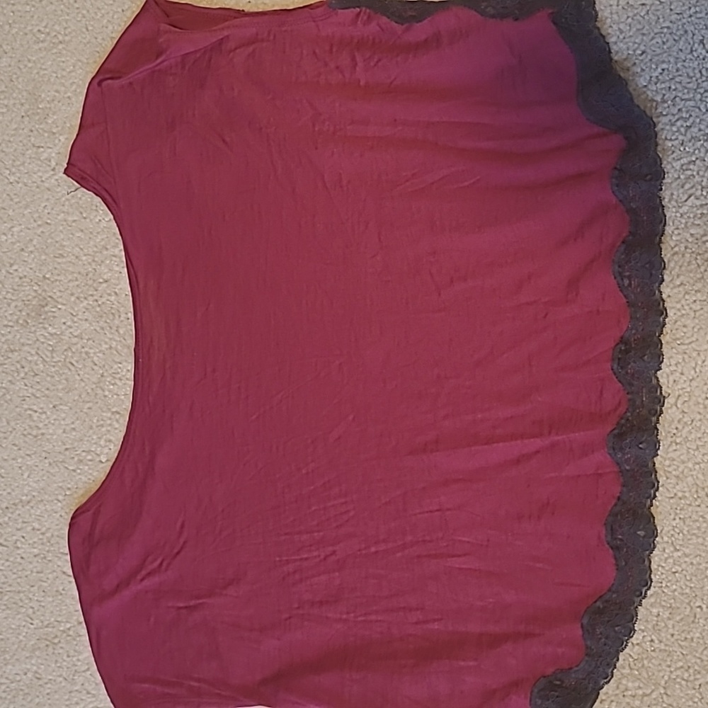 Free People Raspberry Tee - Picture 3 of 4